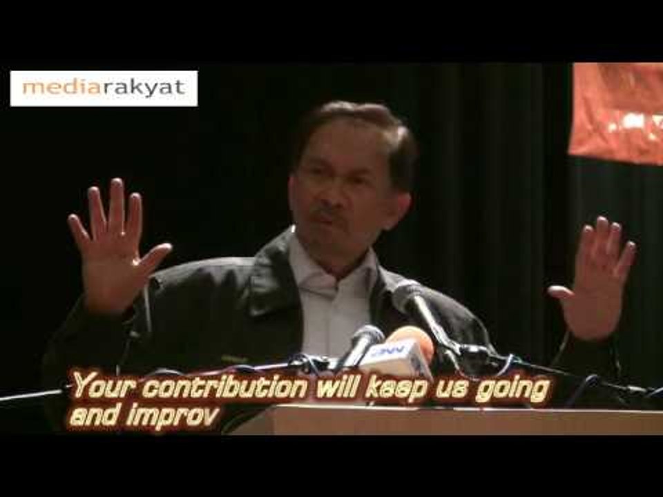 Anwar Ibrahim: Selangor Pakatan Rakyat 2010 Convention 07/03/2010 (Part 2)
