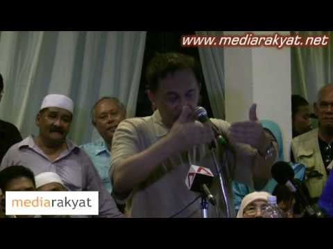 Anwar Ibrahim: Pakatan Rakyat 2nd Anniversary Celebration Rally At Kg. Baru (Part 4)