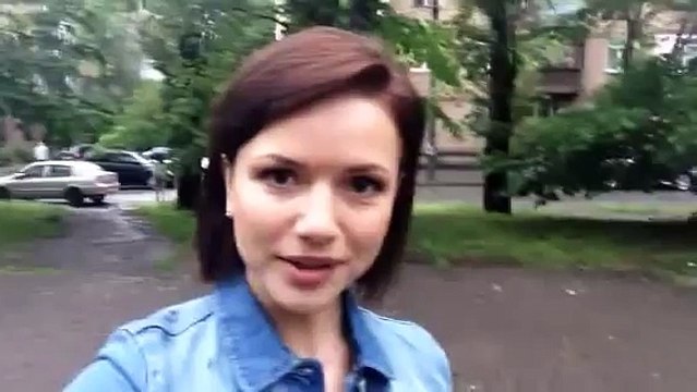 Телеведущая утренних новостей на телеканале Интер Татьяна Будь и ее селфи-видео