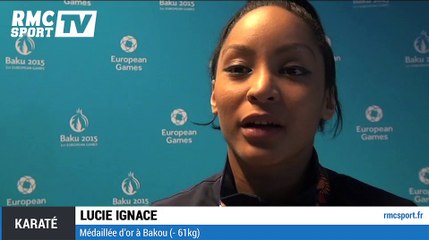 Jeux Européens : Ignace sacrée en -61 kg