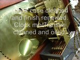 Ridgeway Grandfather Clock Rescue ! and Howard Miller Mantel Clock