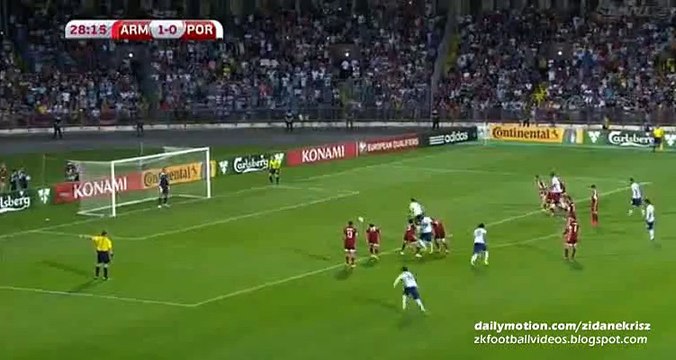 1-1 Cristiano Ronaldo Penalty-Kick Goal _ Armenia v. Portugal 13.06.2015