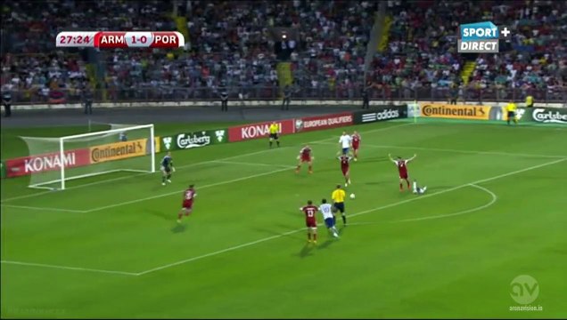Ronaldo penalty Goal 1:1 | Armenia vs Portugal 13.06.2015