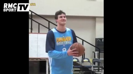 Quand Danilo Gallinari marque en tirant à l’inverse du panier