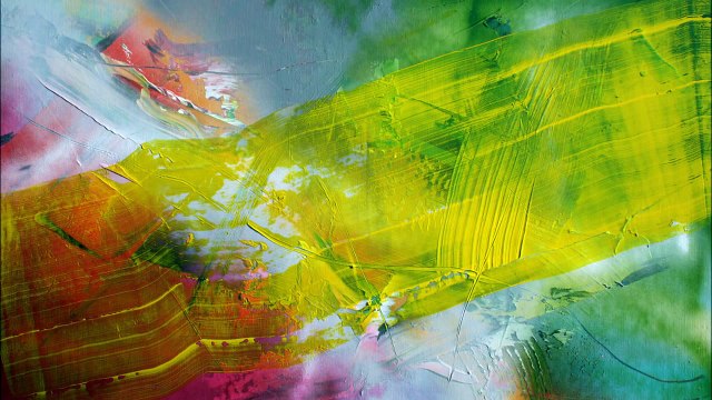 Learn To Paint Abstract Painting With Squeegee To Get An Airy Painting (HD). By Jan van Oort