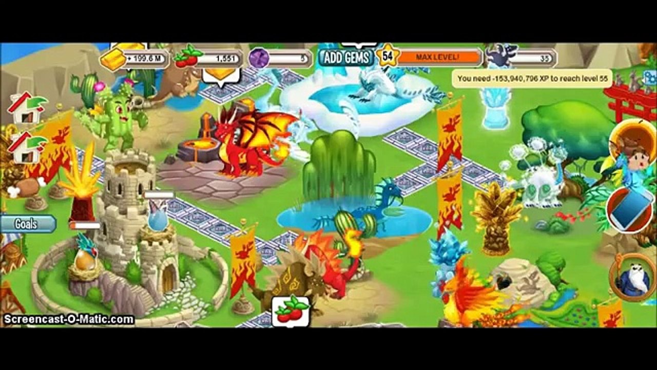Dragon City Level Up glitch easy way to get gems video Dailymotion