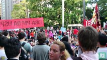 Aula de Democracia por Estudantes da USP