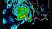 Hurricane Ike satellite, radar animations