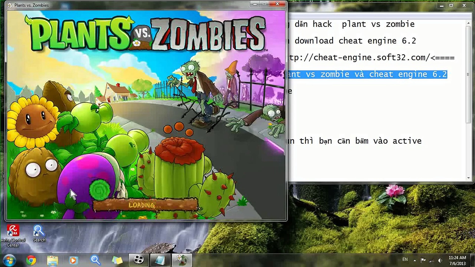 Plant Vs Zombie Cheat Engine