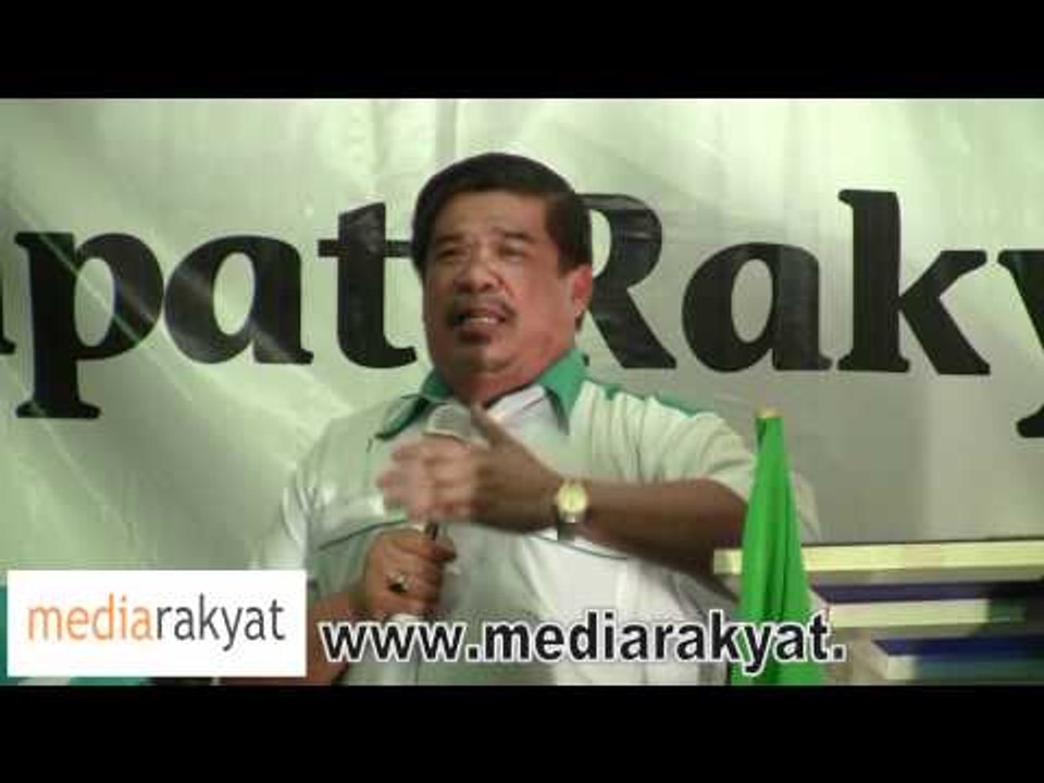 Mat Sabu: Kita Alat Memperalat Untuk Menjatuhkan Barisan Nasional