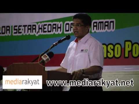 Azmin Ali: Pakatan Rakyat Convention 2012