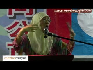 Wan Azizah: Many Don't Believe The Accusation