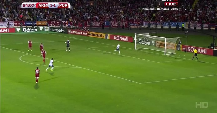 Cristiano Ronaldo 1-2 | Armenia - Portugal 13.06.2015 HD