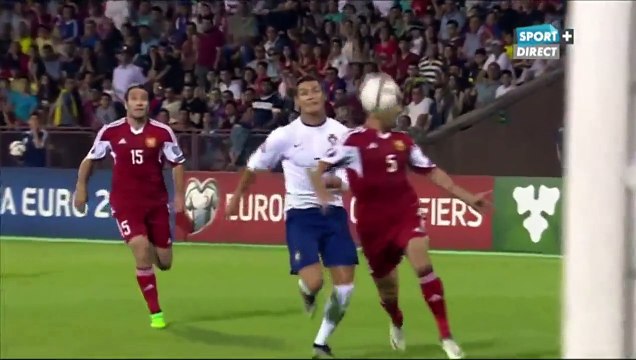 Ronaldo All 3 Goals | Armenia vs Portugal 13.06.2015