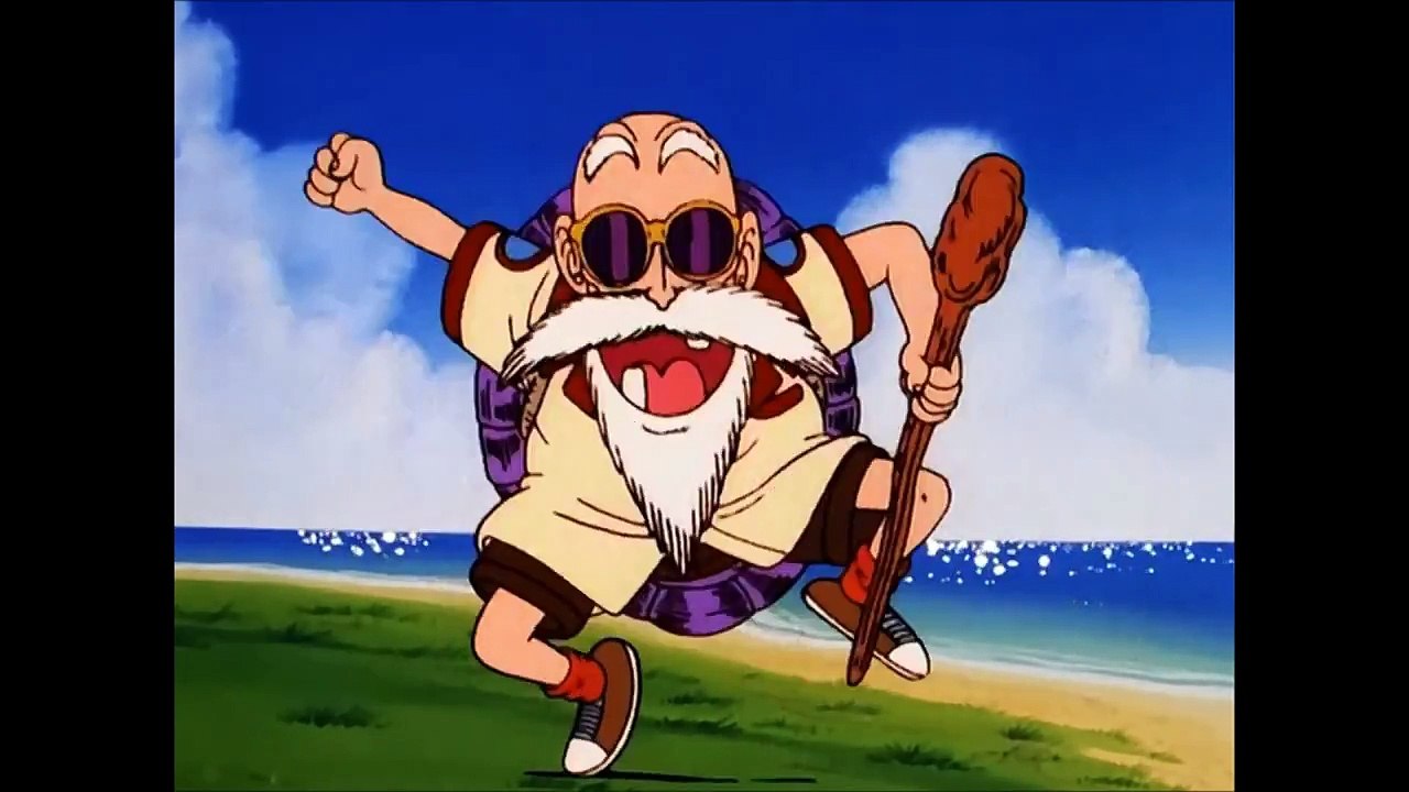 Master Roshi goes crazy in the 90s