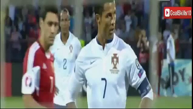 Cristiano Ronaldo Penalty Goal - Armenia vs Portugal - EURO 2015