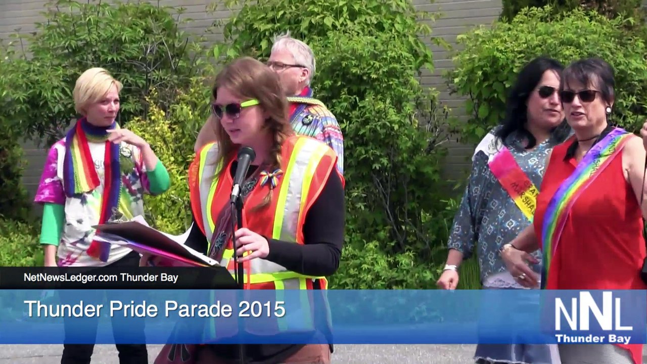 Thunder Pride Parade Introductions and Speeches - June 13 2015