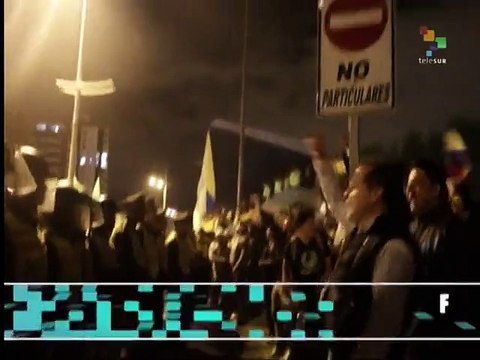 Ecuador: Opposition Protests Intensify as Gov't Supporters Call Rally