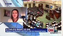 Interview met CNN over euthanasie voor minderjarigen in België
