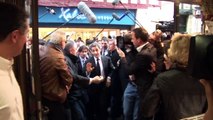 Nicolas Sarkozy hué par des opposants à Bayonne