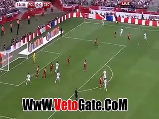 "‏ليفاندوفسكي"يقود بولندا للفوز برباعيه فى جورجيا