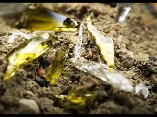 Nuevo tipo de concreto con vidrio molido y menos cemento