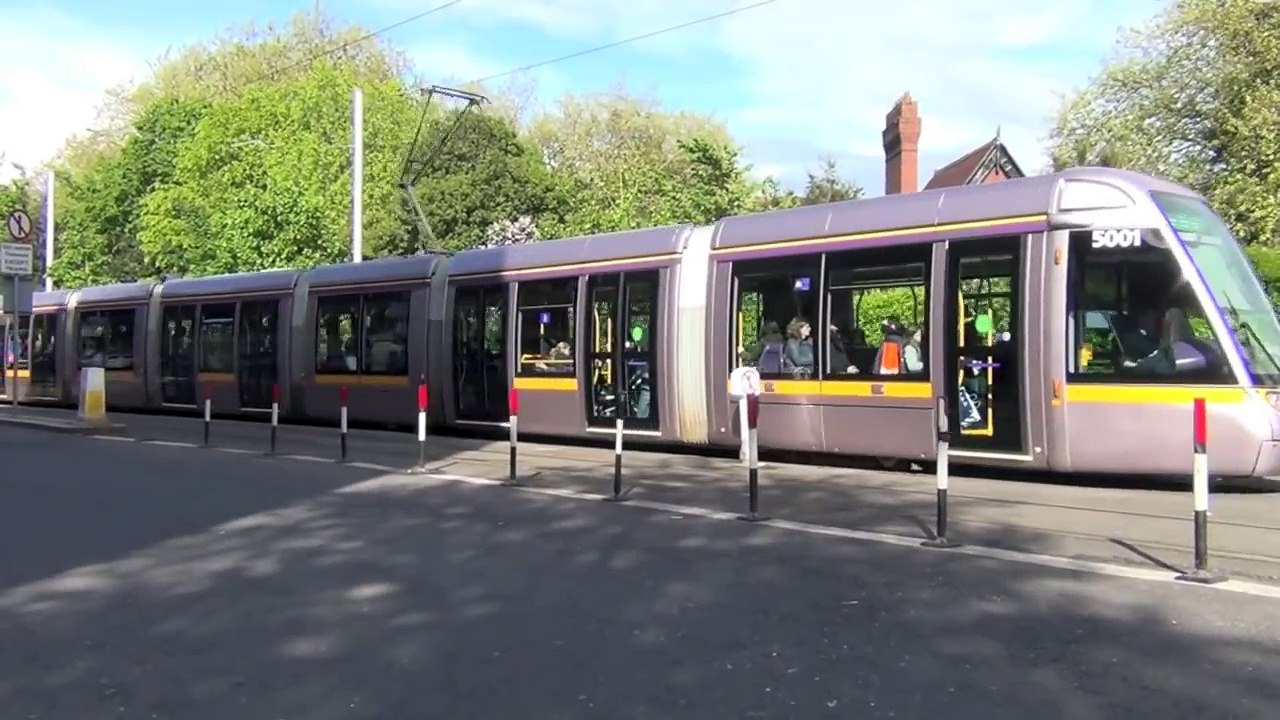 Dublin Luas Trams Dublin Ireland