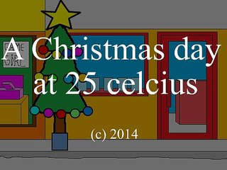 A Christmas day at 25o Celcius