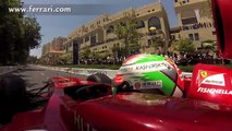 F1 2013 - Ferrari - Giancarlo Fisichella demo in Jerusalem (Day 2)