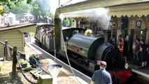 (fullHD) Steam trains clips in the west country 2014 preserved lines