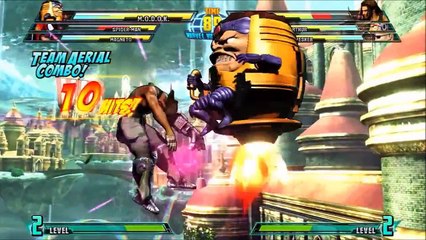 Marvel vs. Capcom 3 Gameplay  -  8 Minutes of  Pure Hyper Combo Madness [HD]