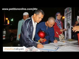 Justice For Tian Chua Signature Campaign: 20,000 Collected Within 7 Days