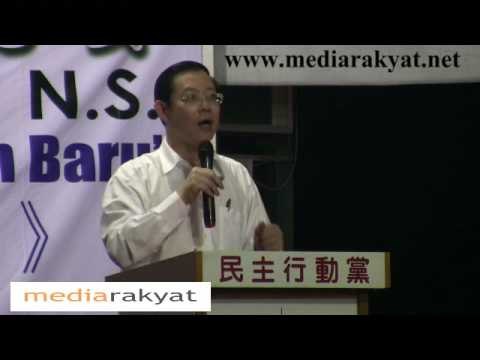 Bagan Pinang By-Election: Lim Guan Eng 08/10/2009 (Part 1)