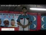 Bagan Pinang By-Election: Tian Chua 09/10/2009 (Part 1)