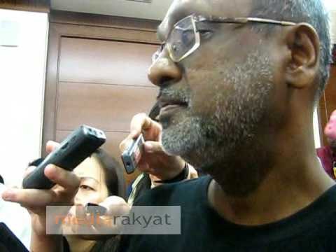 Sivarasa Rasiah: Impromptu Press Conference In The Court Room