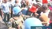 Haiti UN Unloads Food For Starving Crowd Then Loads It Back Up And Drives Away