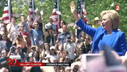 A New York, Hillary Clinton s'adresse aux "Américains ordinaires" pour lancer sa campagne
