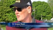 Researchers Collect Great Lakes Data in Lake Ontario (May 2013)