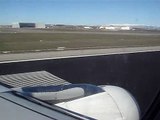 Take off from Madrid-Barajas