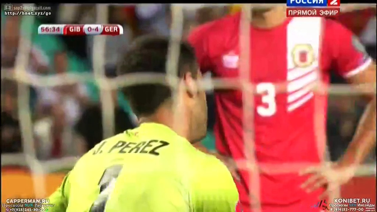K.Bellarabi goal (GIB 0-4 GER)