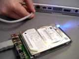 Sounds of a PowerBook hard drive dying