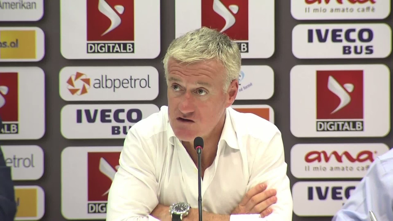 Foot - EDF - Albanie-France : Deschamps «On a perdu notre détermination, notre agressivité»