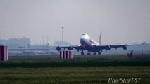 Atlas Air Boeing 747-400F (N498MC) taking off from AMS/EHAM (Amsterdam Schiphol) RWY 24