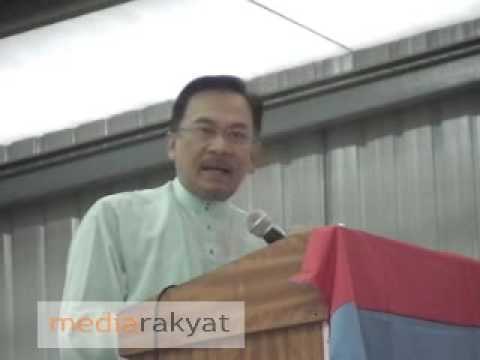 Bukit Gantang By-Election : Anwar Ibrahim 27/03/2009 (Part 1)