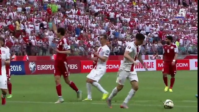 VIDEO Poland 4 - 0 Georgia [Euro Qualifiers] Highlights
