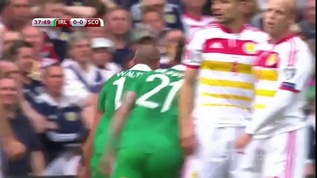 VIDEO Ireland 1 - 1 Scotland [Euro Qualifiers] Highlights