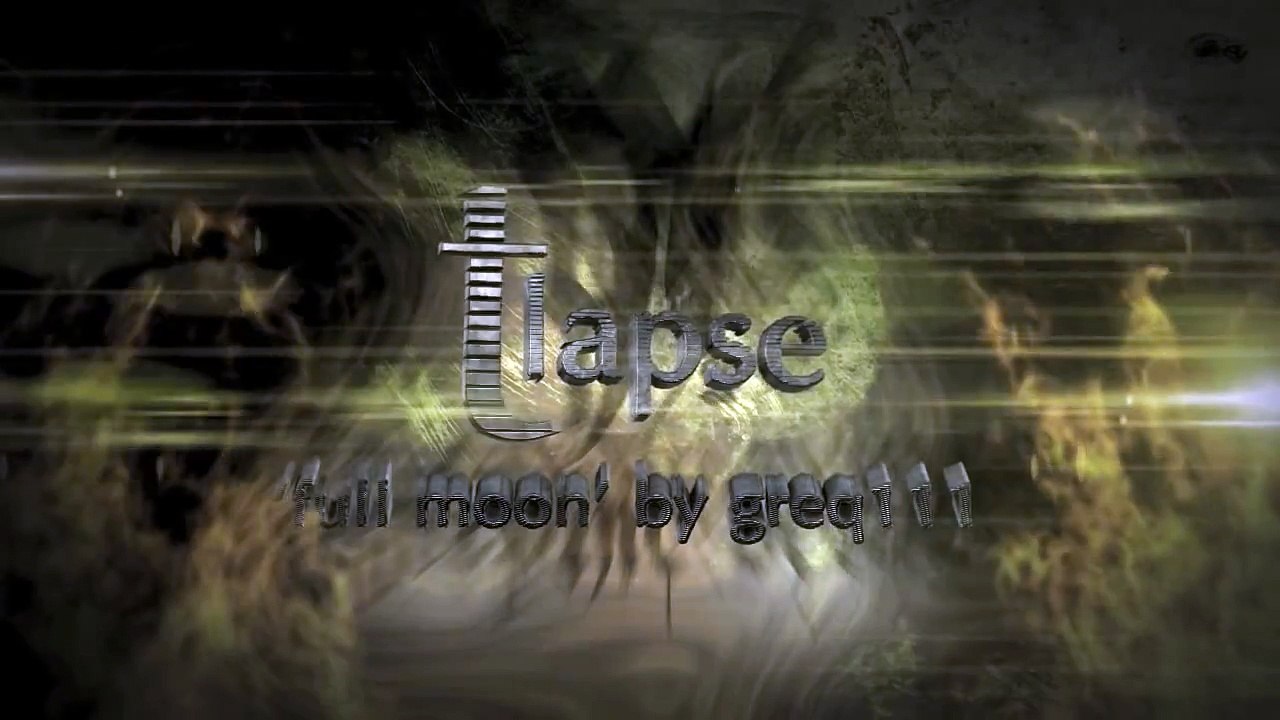 Time-lapse - Full Moon - Free Video Clip HD