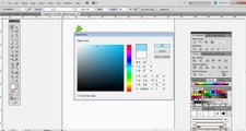 How To Draw A Leaf in CS5 Illustrator - Beginner Tutorial - Using the Pen Tool and Gradients
