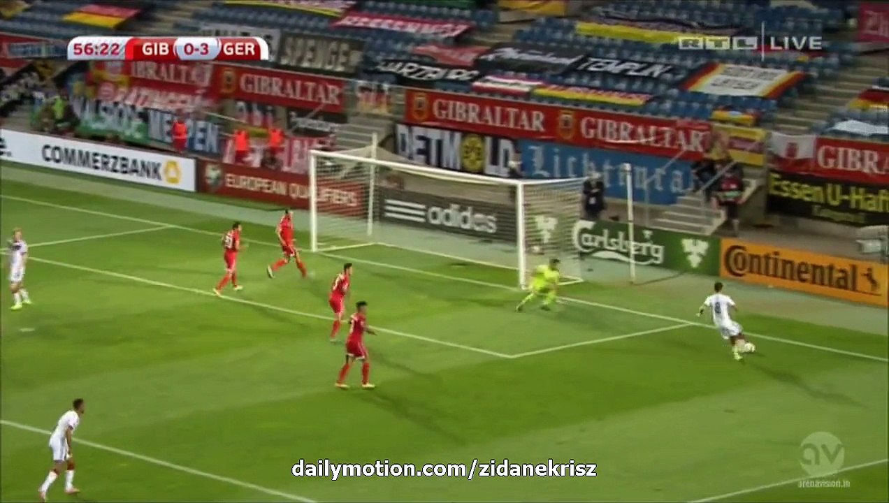 HIGHLIGHTS 0:7 | Gibraltar vs Germany 13.06.2015