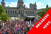 Belfast Gay Rally - Thousands attend same-sex marriage rally in Belfast